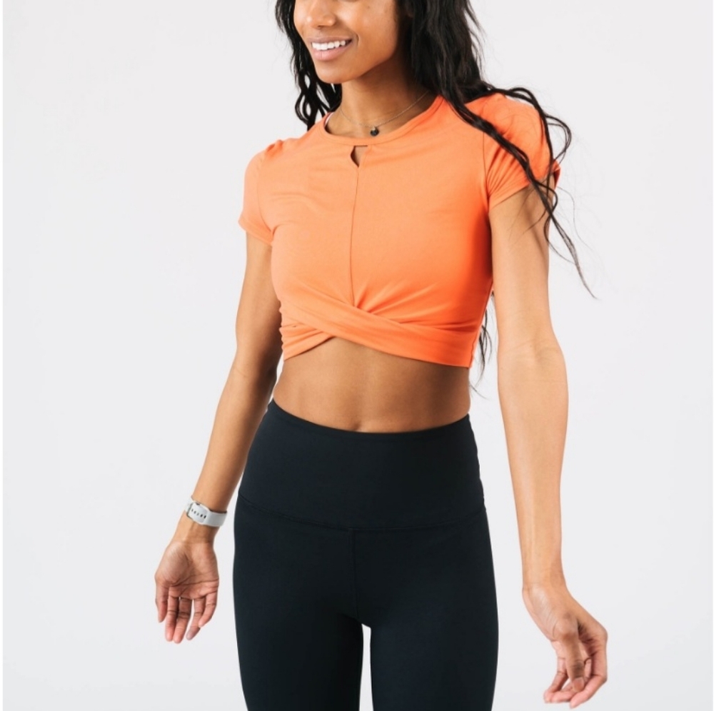 Crop Top Coral